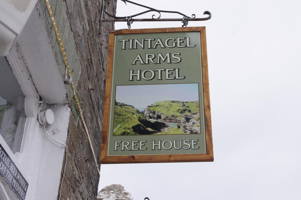 Tintagel Arms Bed And Breakfast Esterno foto